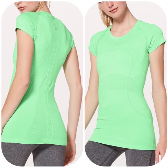 lululemon athletica Tops - NWT lululemon swiftly tech short sleeve crew green